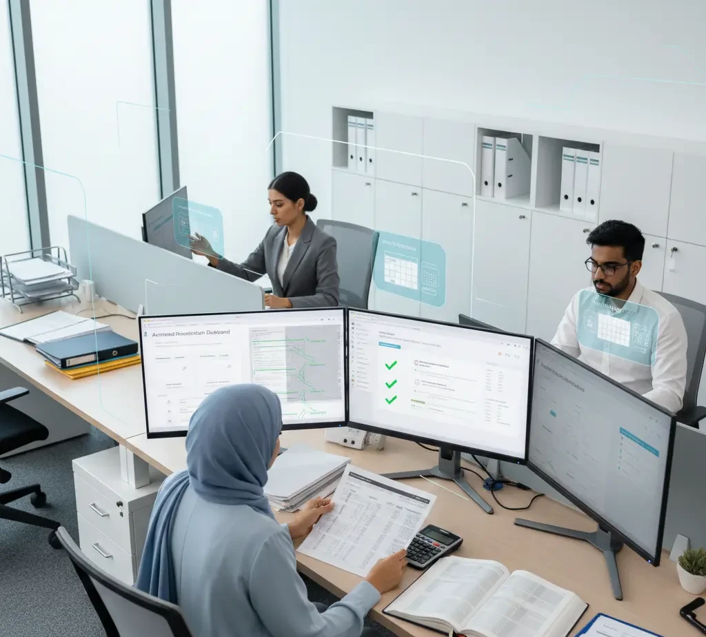 Accounting Automation Illustration